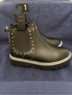 Black Chelsea Girl’s  Boots