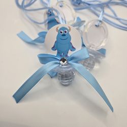 Monsters Inc Baby Shower Pacifier Guest Favor Necklaces 