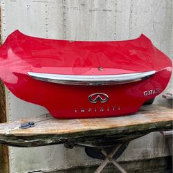 Infiniti G37xs coupe trunk