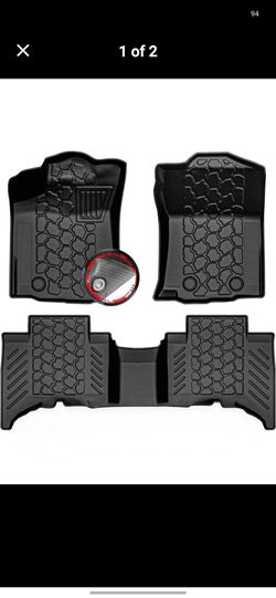 Floor Mats for 2018-2023 Tacoma Double Cab brand new $85 tapetes para tacoma nuevos $85