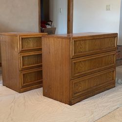 Dixie Dresser And Nite stand Solid Oak