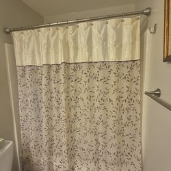Curtain Panel Bathroom Ensemble