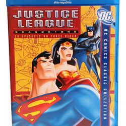 Justice League: Season One 1 2001 DC Comics 3-Disc Set Barely Used Great Cond