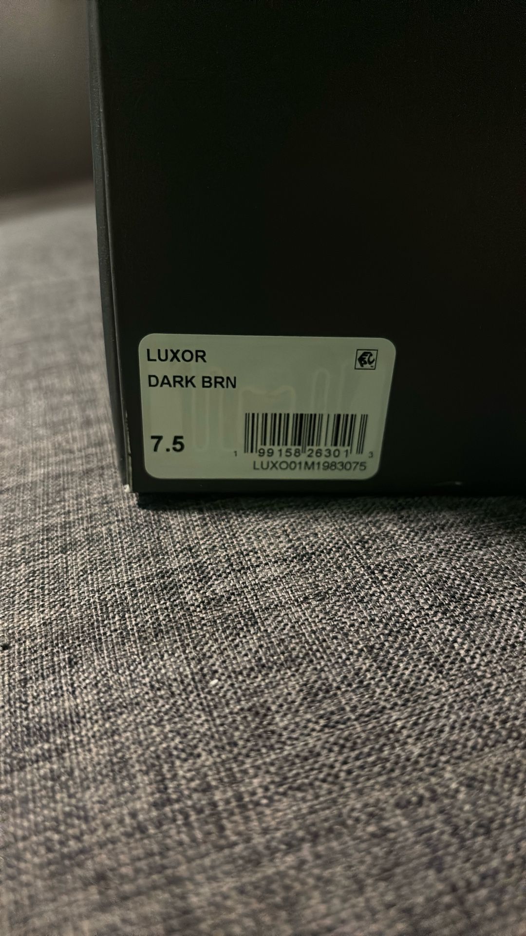 Steve Madden Luxor Dark Brown Leather Slides – Men’s Size 7.5 (New)