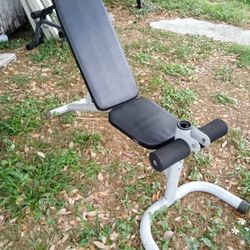 Adjustable Dumbbells/ Exercise Bench 