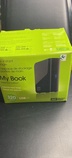 Western Digital My Book Essential 1 TB USB 2.0 Desktop External Hard Drive