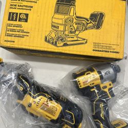 Dealt Bundle - Jigsaw, Drill, Impact Driver