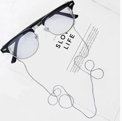 Sterling Silver Eyeglass Chain