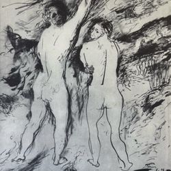 MEN WHO TURN Gino Bonichi SCIPIONE 1930 Fine Art Print Vintage Antique Original Italy Italian 1940’s Printed Collectible Studio per UOMINI CHE SI VOLT