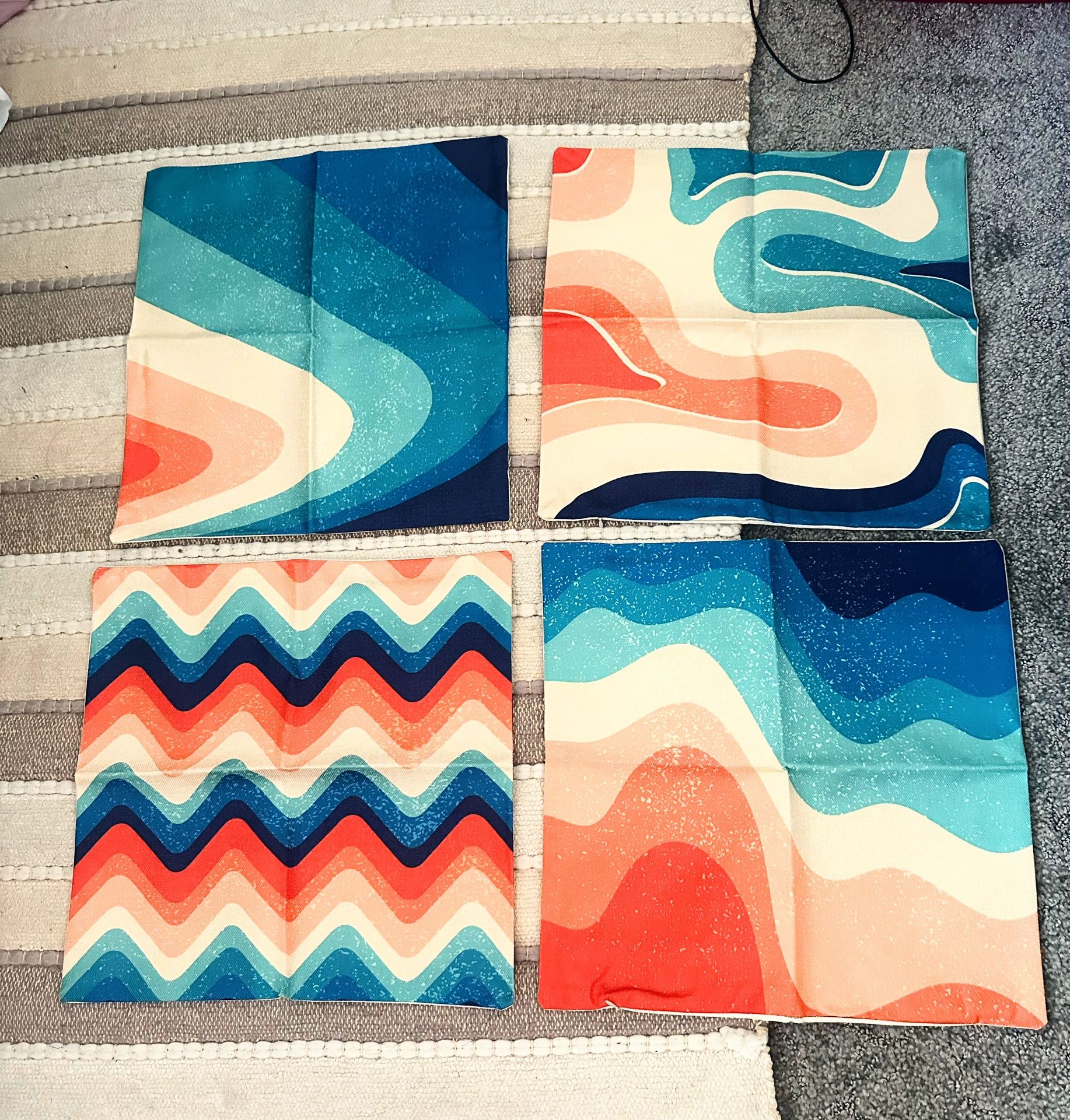 Decorative & Throw Pillow Covers 16” x 16” Read Details