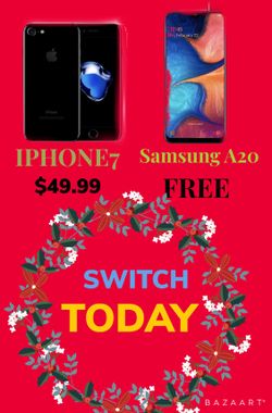 iPhone 7 Samsung a20