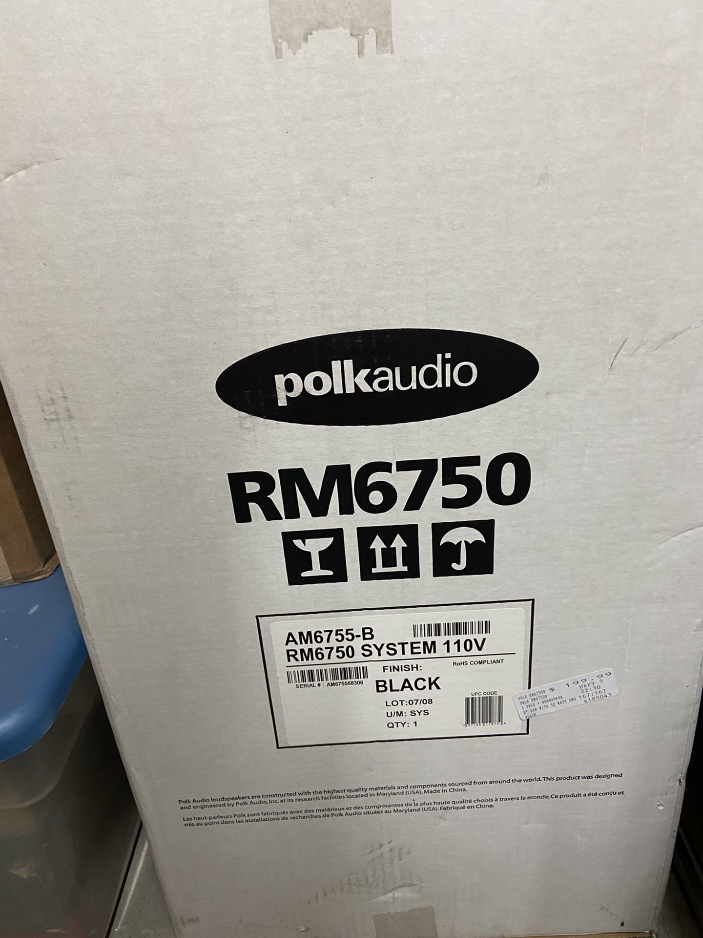 Polk Audio RM6750 5.1 Channel Speakers