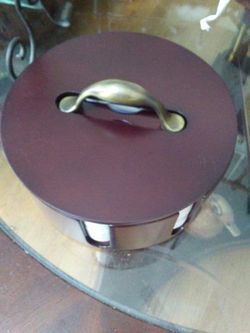 Price Reduced! Wooden Carousel Round Poker Chip Set with 2 decks of cards and chips