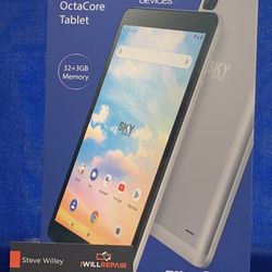 Sky 8” Android Tablet Includes 1yr Data Plan Pre-Activated $125
