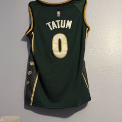 Celtics Bundle Tatum Brown Authentic RARE City Jerseys + Official Matching Hat