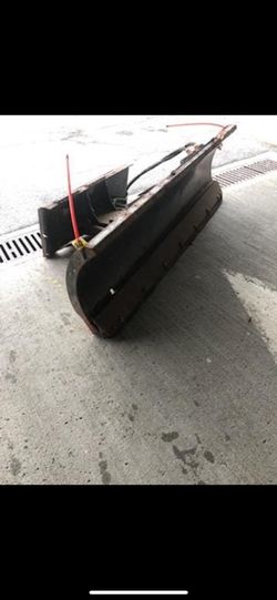 Snow Plow Bobcat