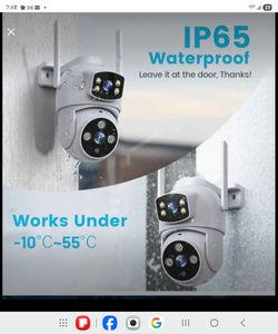 3 great working security cameras!