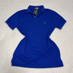 Polo Ralph Lauren Women Blue The Earth Polo Shirt 