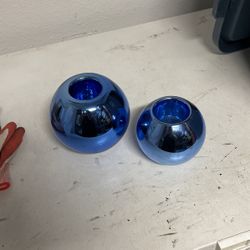 Vintage Mercury Glass Vases