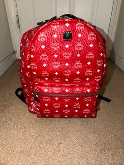 Red MCM Bookbag $500‼️