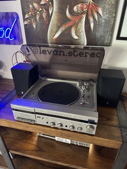Vintage 1982 Panasonic SG-V33 Stereo System + Yamaha Speakers 🌴 | Turn-Key Analog Setup!