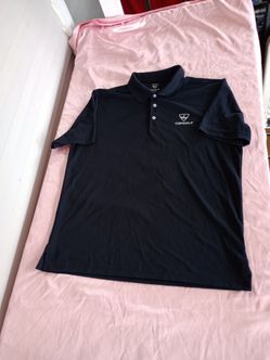 Top Golf Men's XLarge Black Polo Shirt