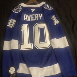Avery Tampa Bay Lightning Jersey 