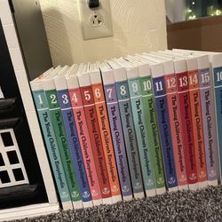 The Young Children's Encyclopedia*, a 16-volume educational series designed for young readers. 