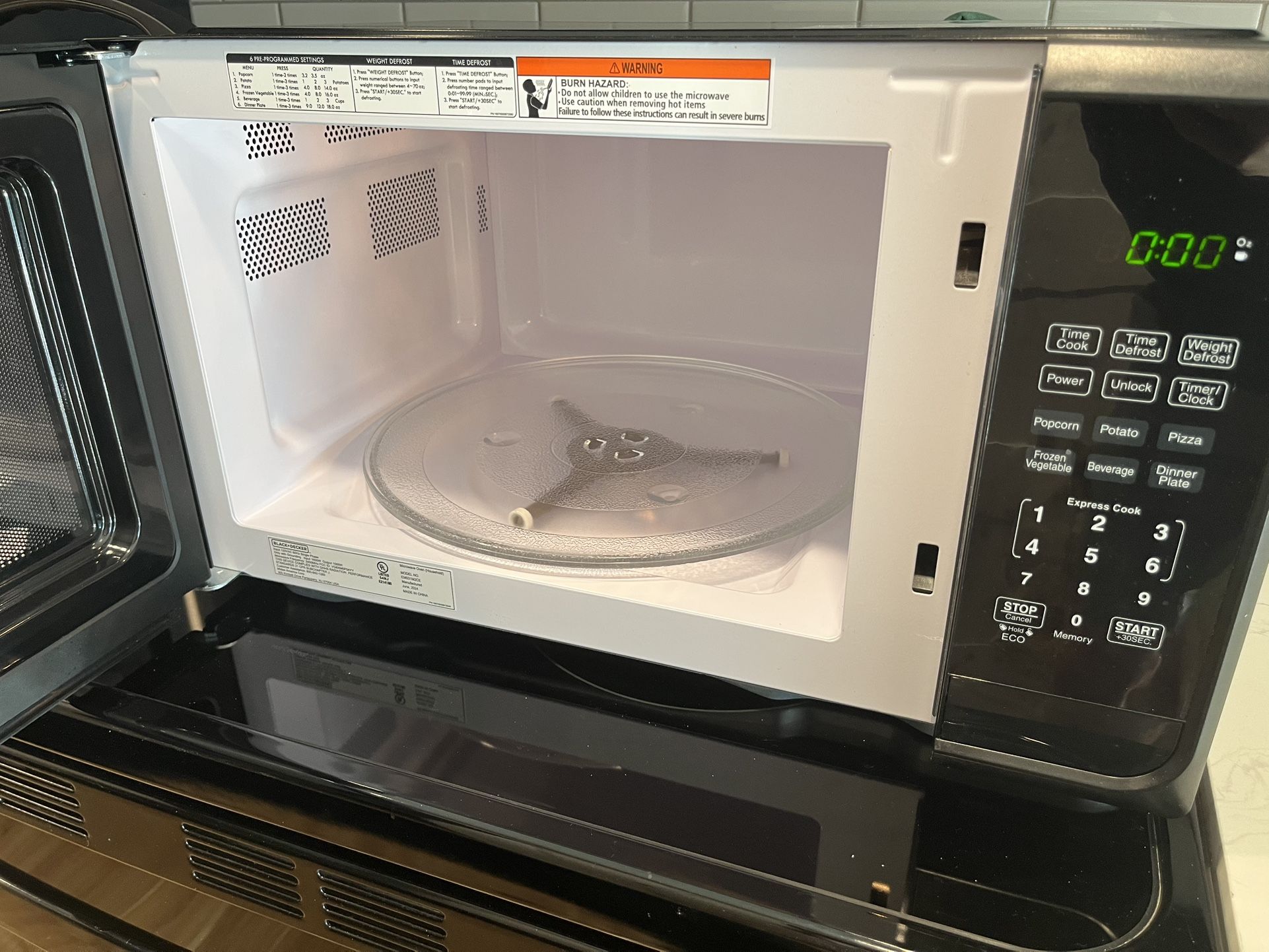 Black Microwave