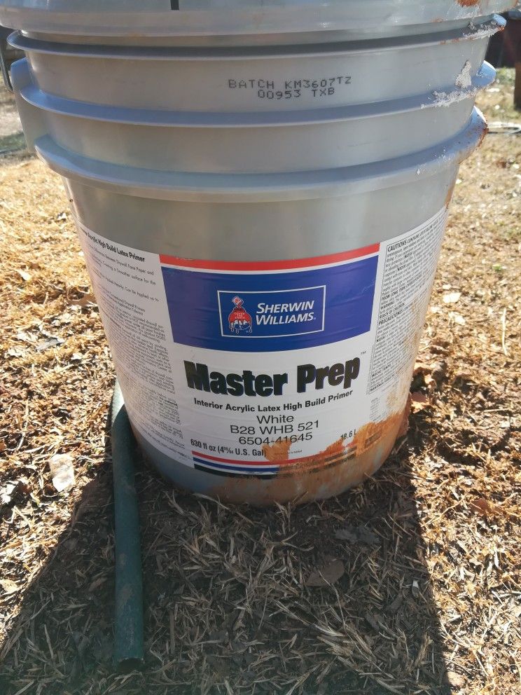 Sherwin Williams, latex high build primer.