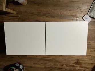 Wall cabinet for storage in white