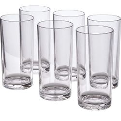 
Reviews

Classic 16-ounce Premium Quality Plastic Water Tumbler | Clear Set of 6

