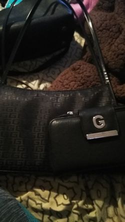 Guess purse and wallet