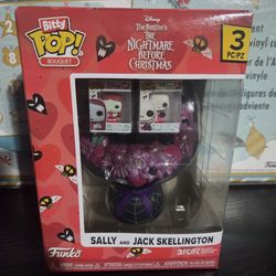 Funko bitty pop Sally and jack