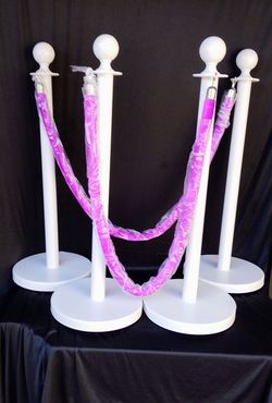 Hard to find rare all white stanchions