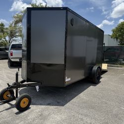 Trailer Enclosed 6 X 12 Is 2025 Poly Core 0.80