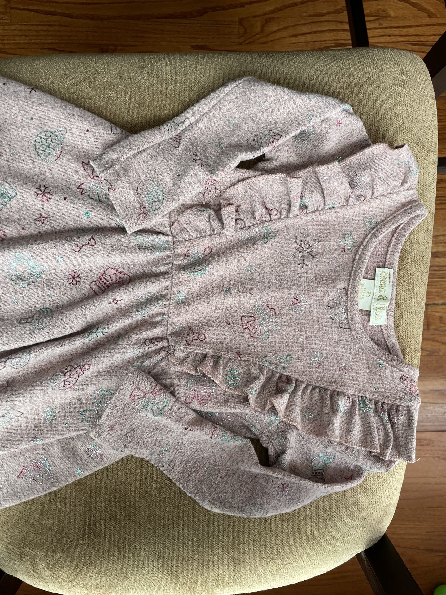 2-T toddler holiday Birthday dress