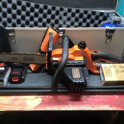 Black and Decker Battery Chainsaw