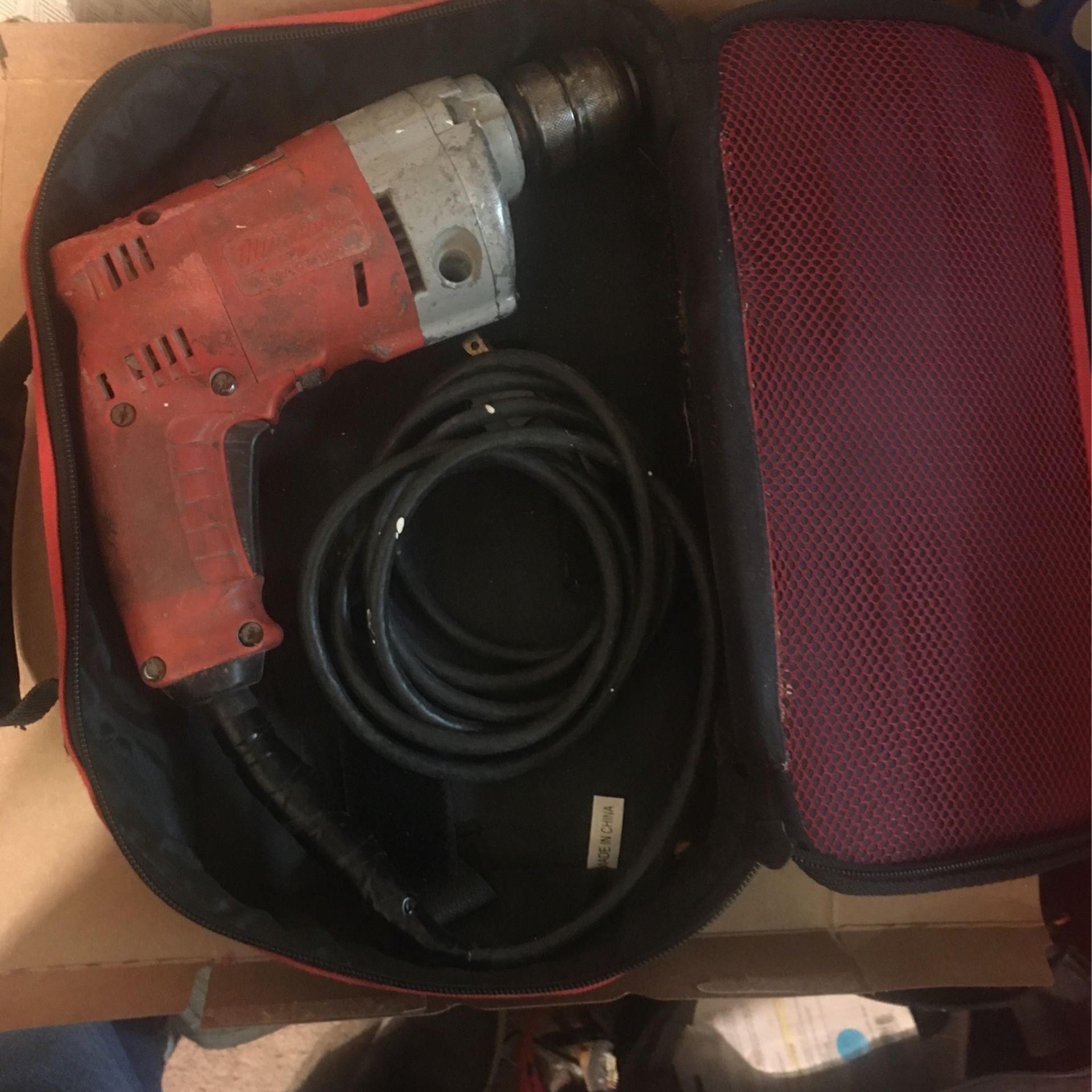Milwaukee Magnum 3/8 Drill