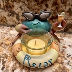 Crab Beach Themed Tealight Candle Holder Decoration Decor