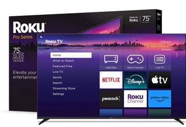 Roku 75” 4k QLED TV (2024)