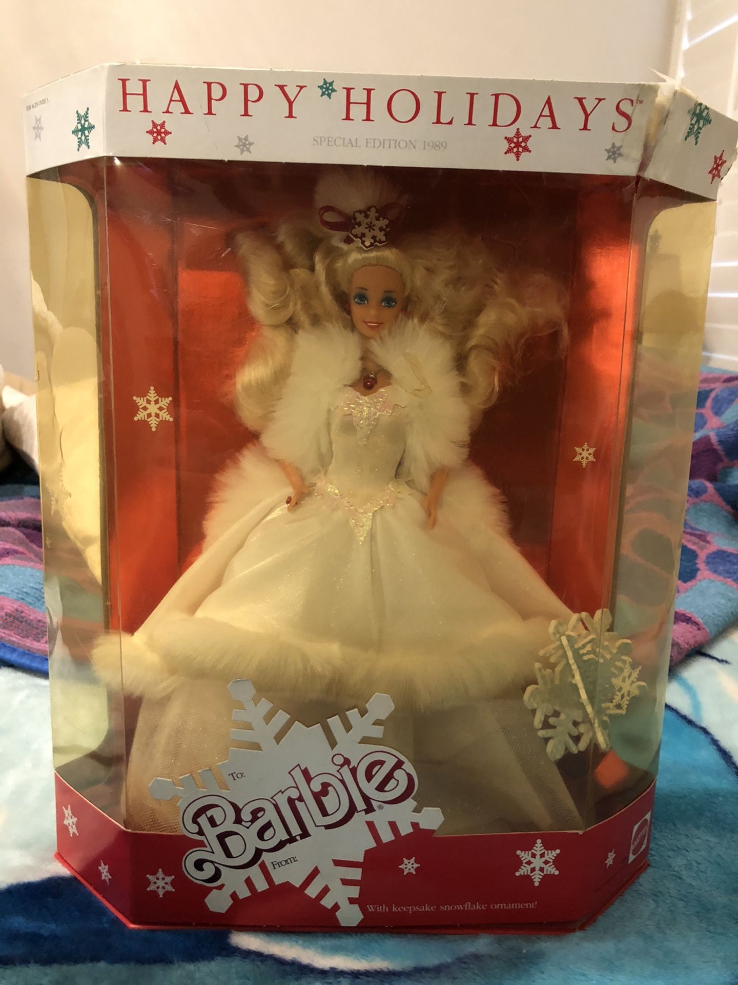 Holiday Barbie 1989