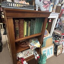 Vintage Shelf w/ Low Cabinet 