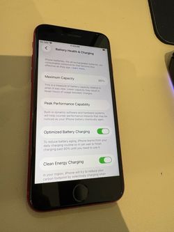OBO iPhone SE Red