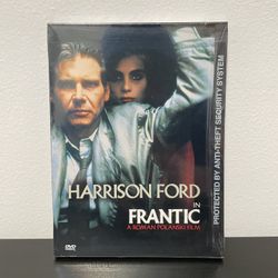 Frantic DVD Movie NEW SEALED Roman Polanski Harrison Ford 1988