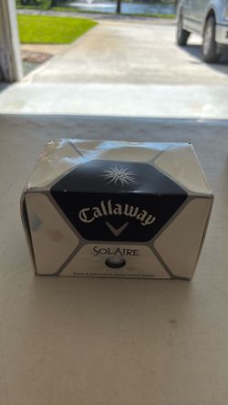 New Callaway golf balls