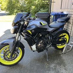 2016 Yamaha FZ-07