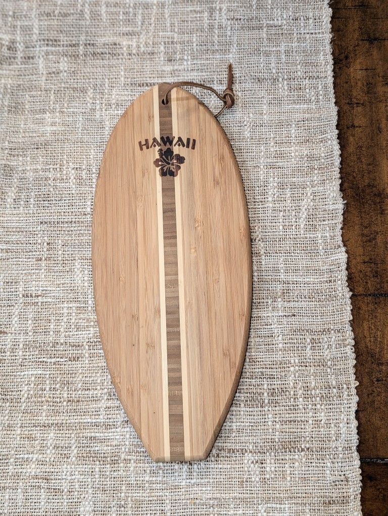 Totally Bamboo Hawaii Surfboard Cutting Board