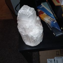 Selenite Cyrstal Salt Shard Lamp $25