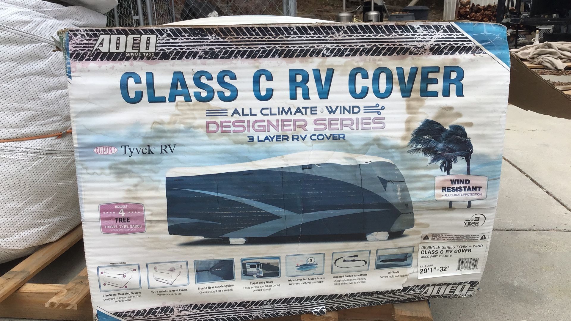 Adco Class C RV Cover 29’1” - 32’